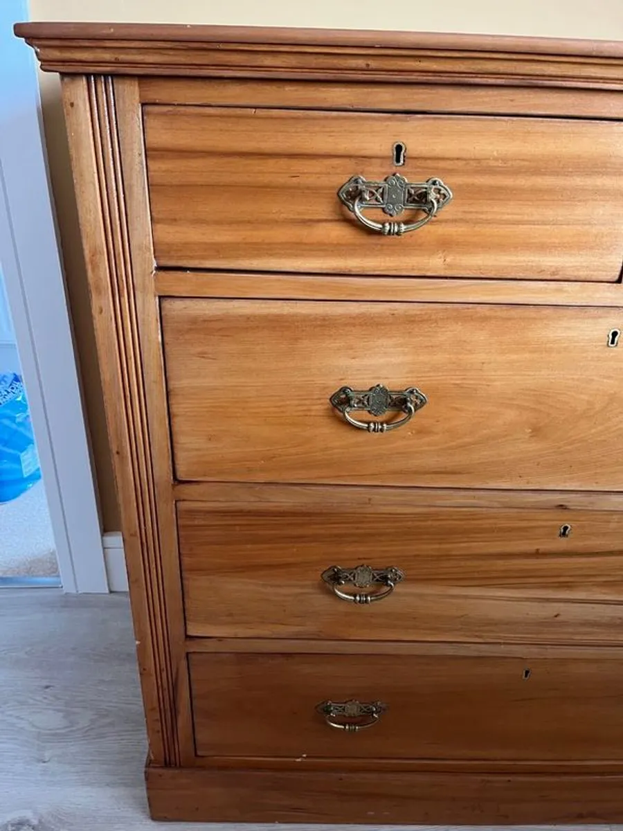 Antique Chest of Drawers - Image 4