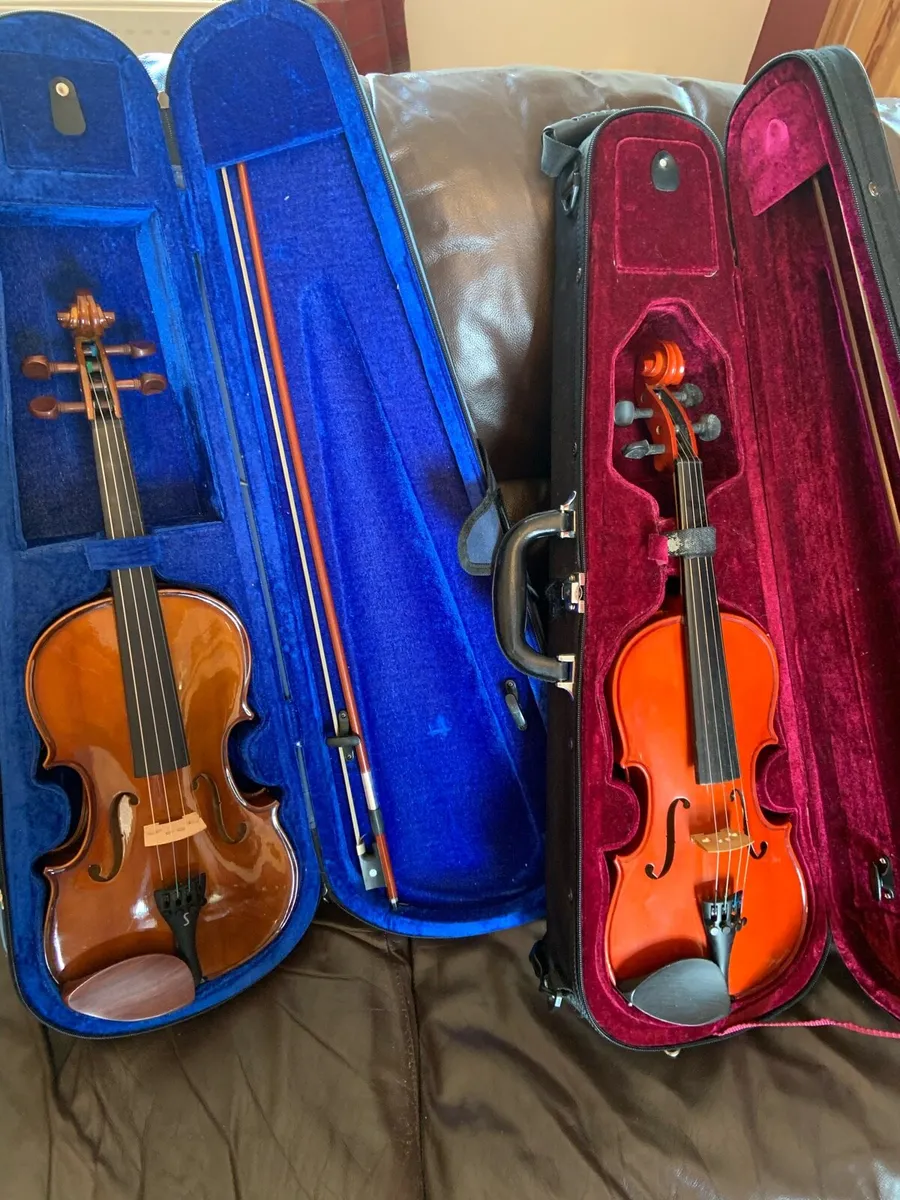 2 Violins sold together great price - Image 1
