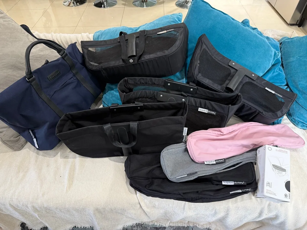 Bugaboo Donkey side baskets in the Swords - Image 1