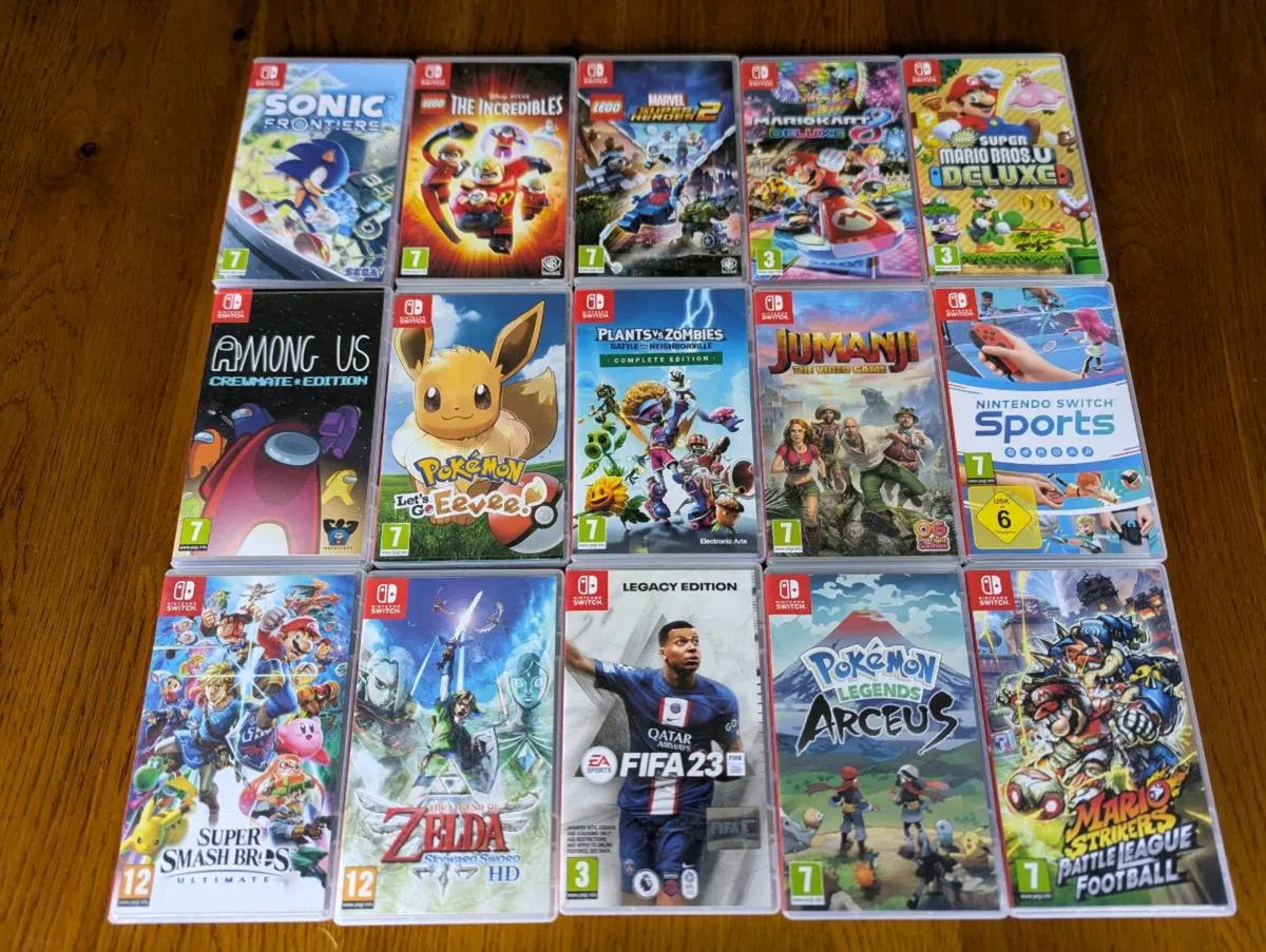 Nintendo Switch games
