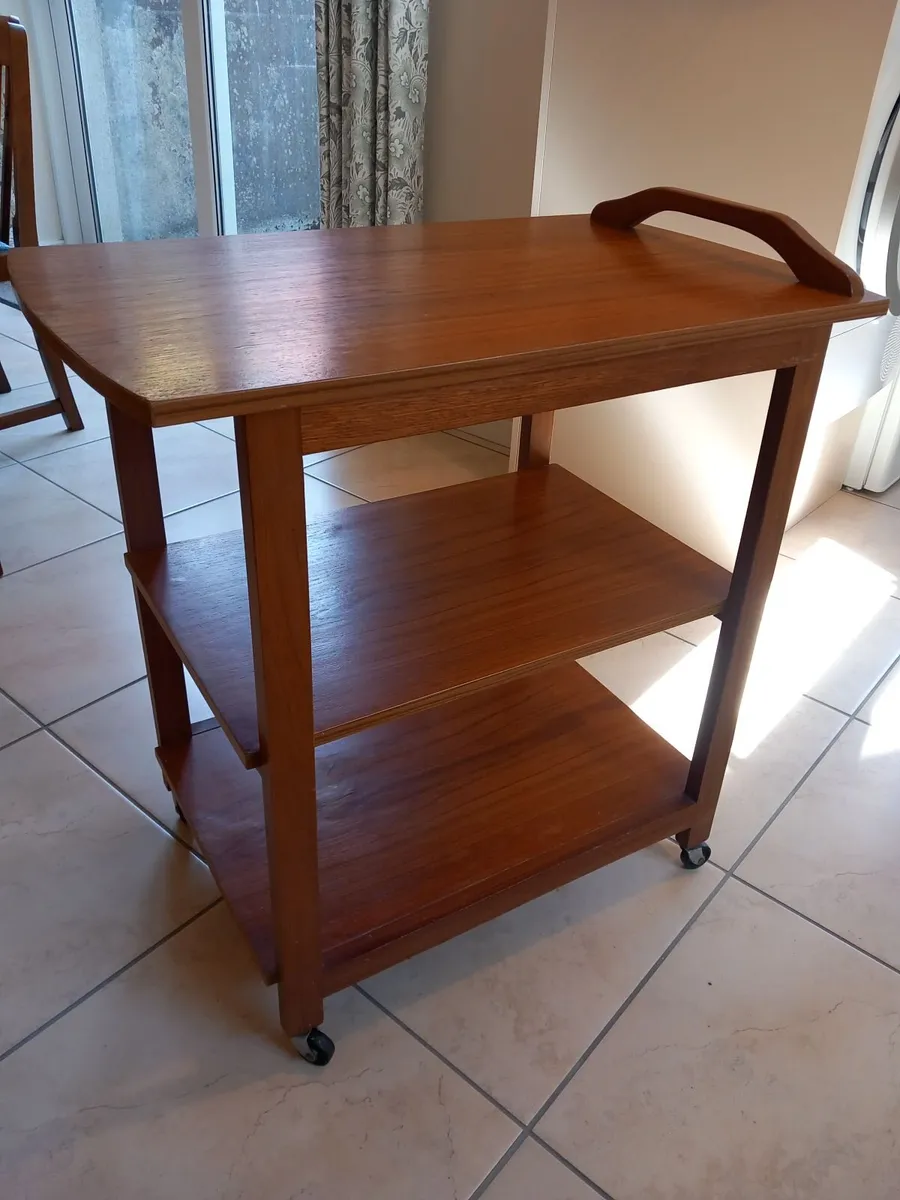 Teak Trolley (Mid Century Modern) - Image 4