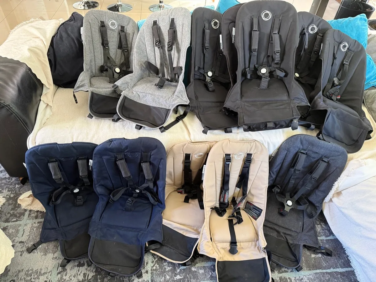 Bugaboo Donkey seat fabrics in Swords