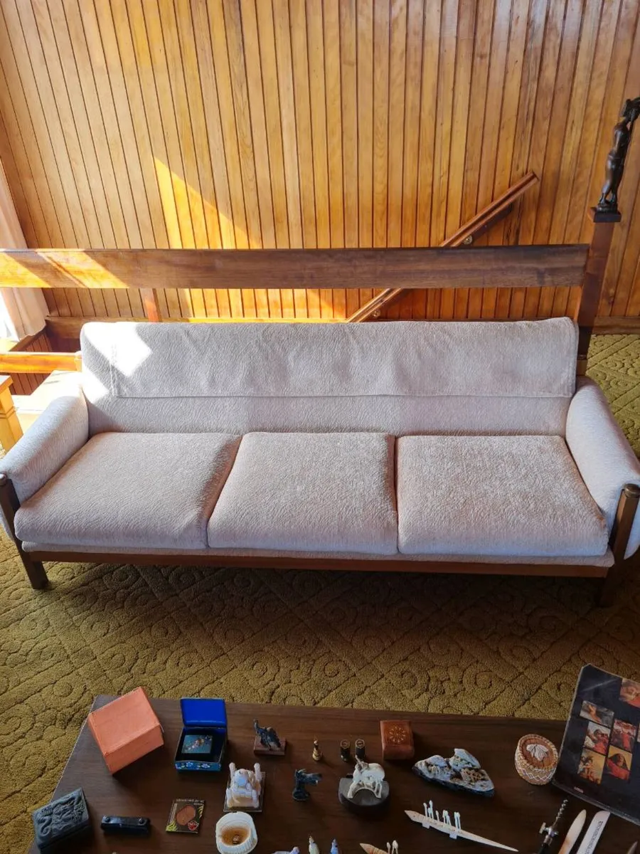 3 piece sofa vintage - Image 2