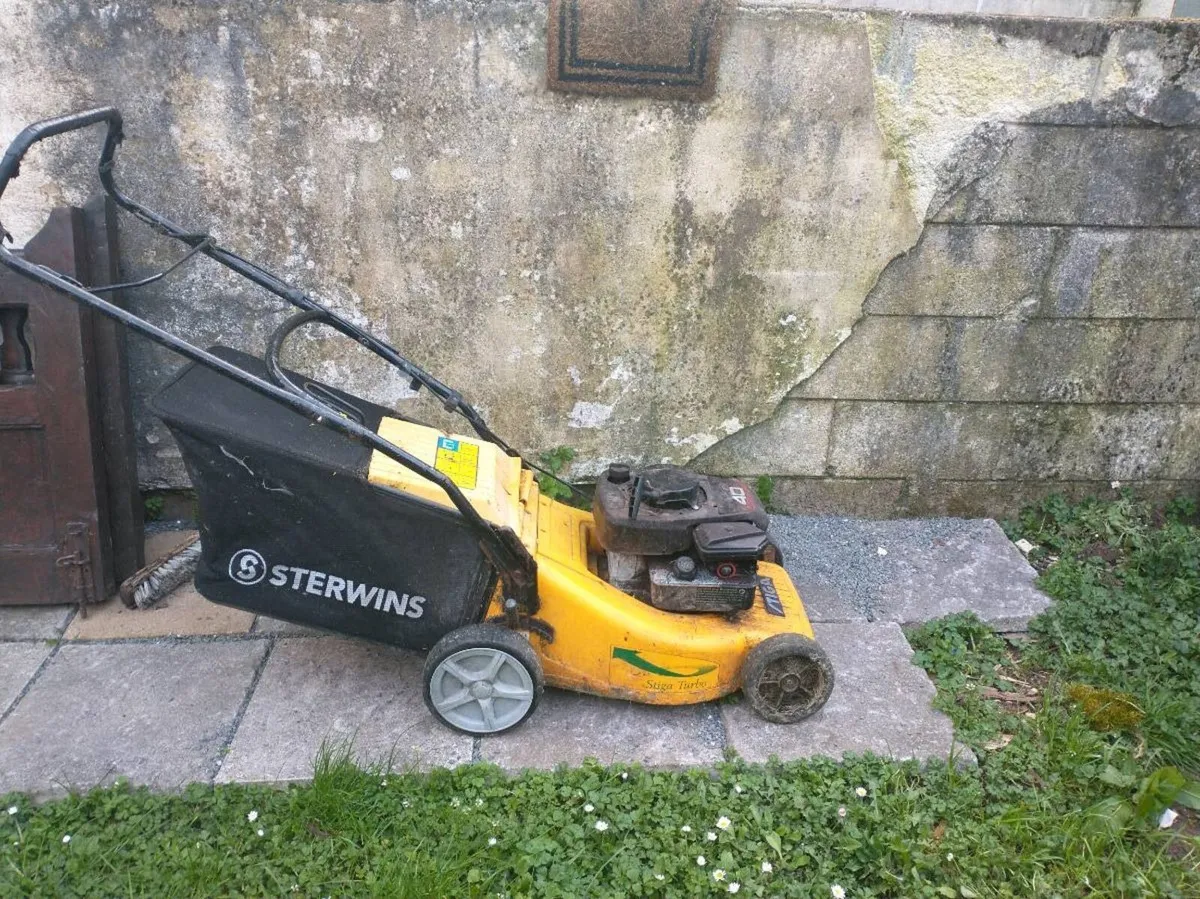 Tiga petrol lawnmower - Image 1