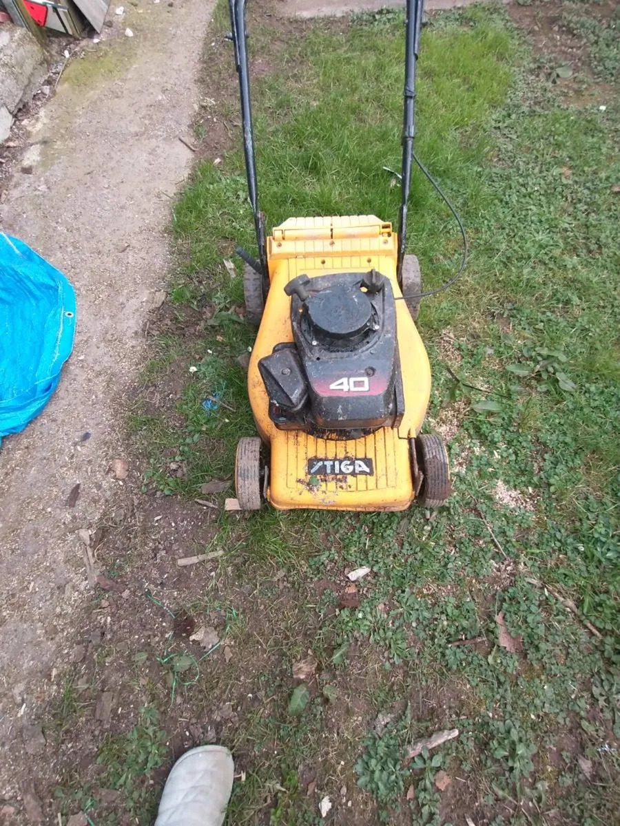 Tiga petrol lawnmower - Image 2