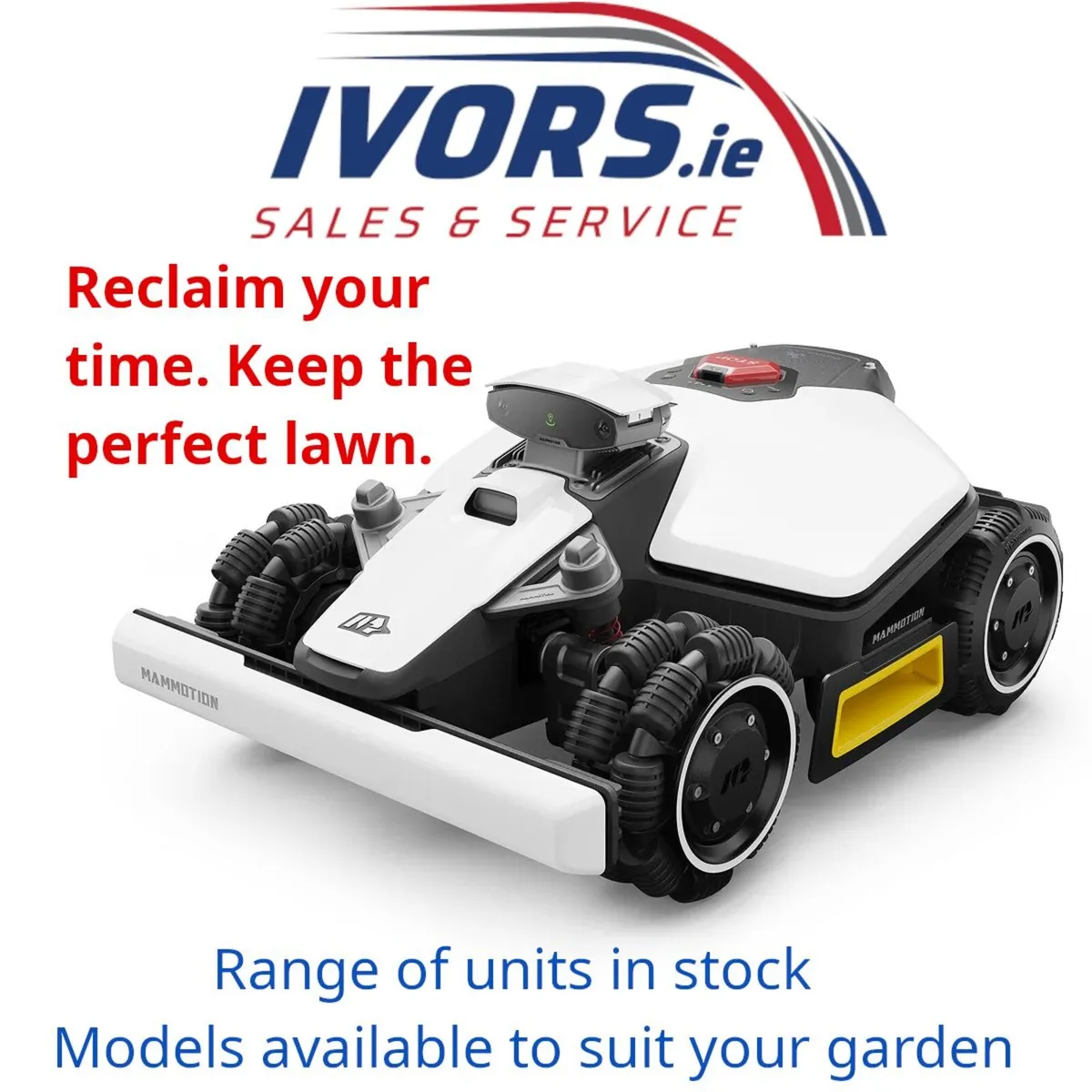 Mammotion Robotic Lawnmower (3 Year Warranty!)