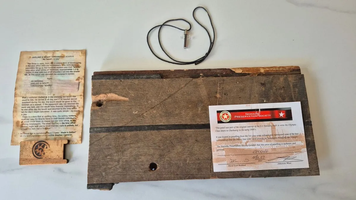 Titanic Memorabilia - Image 1