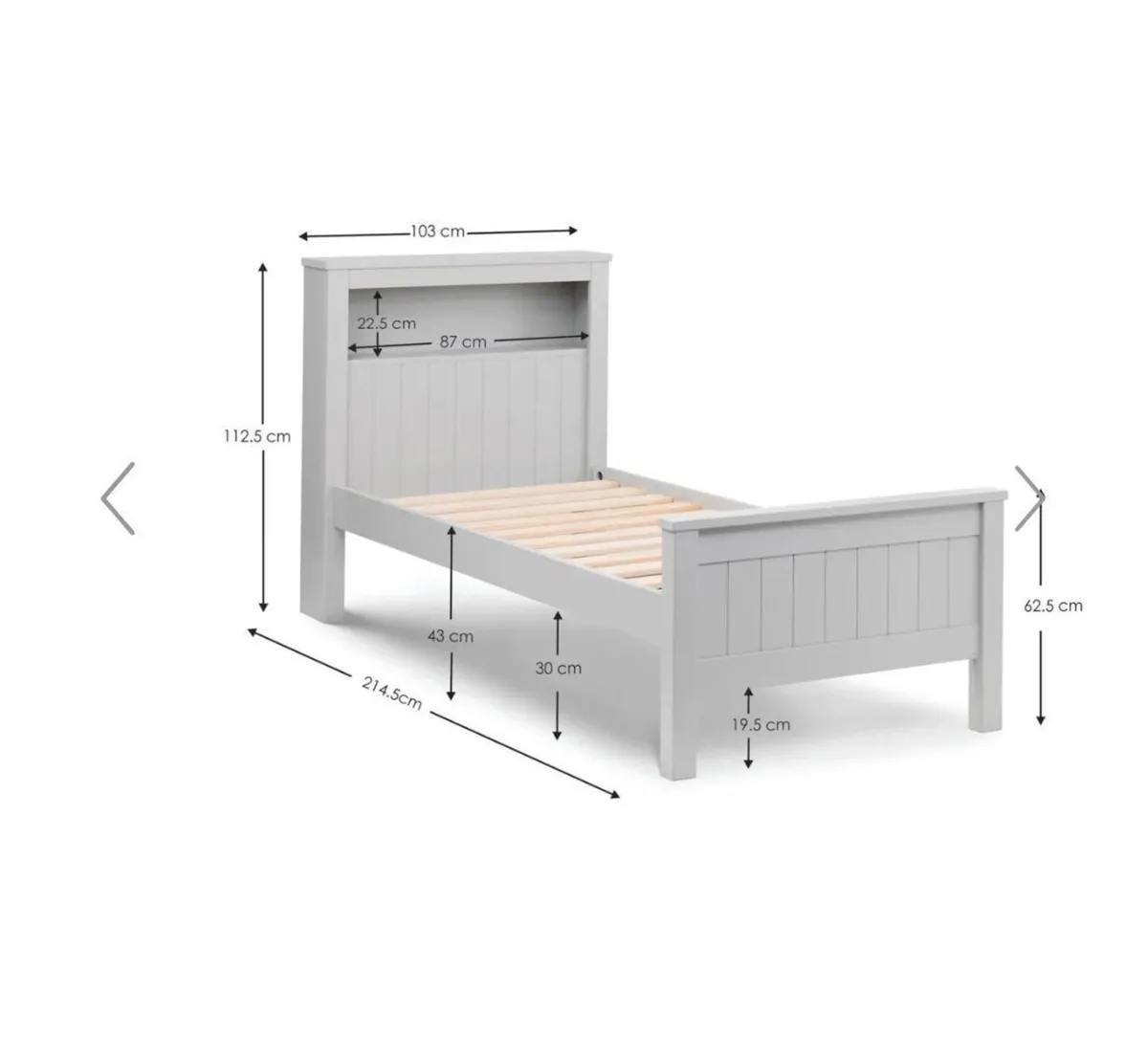 Single Bed frame (like new) - Image 2