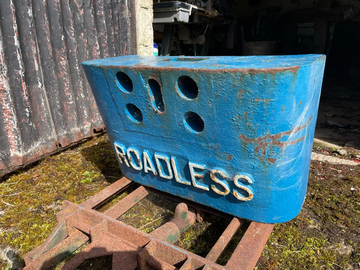 Roadless front weight - Image 1