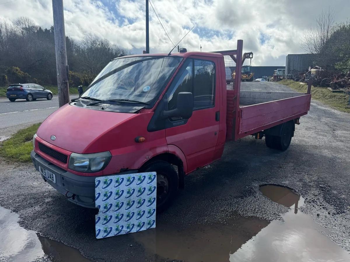 2001 Ford Transit 2.4 Dropside Flatbed - Image 1