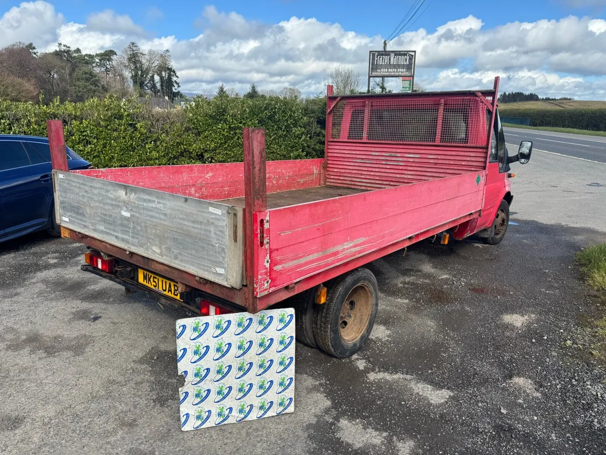 2001 Ford Transit 2.4 Dropside Flatbed - Image 3