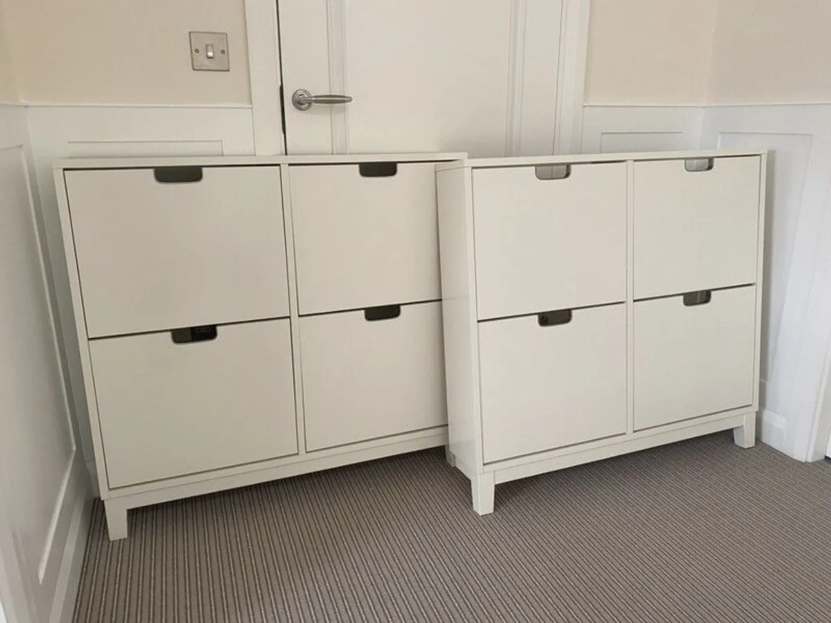 Ikea Staell Shoe Cabinets (2no.)