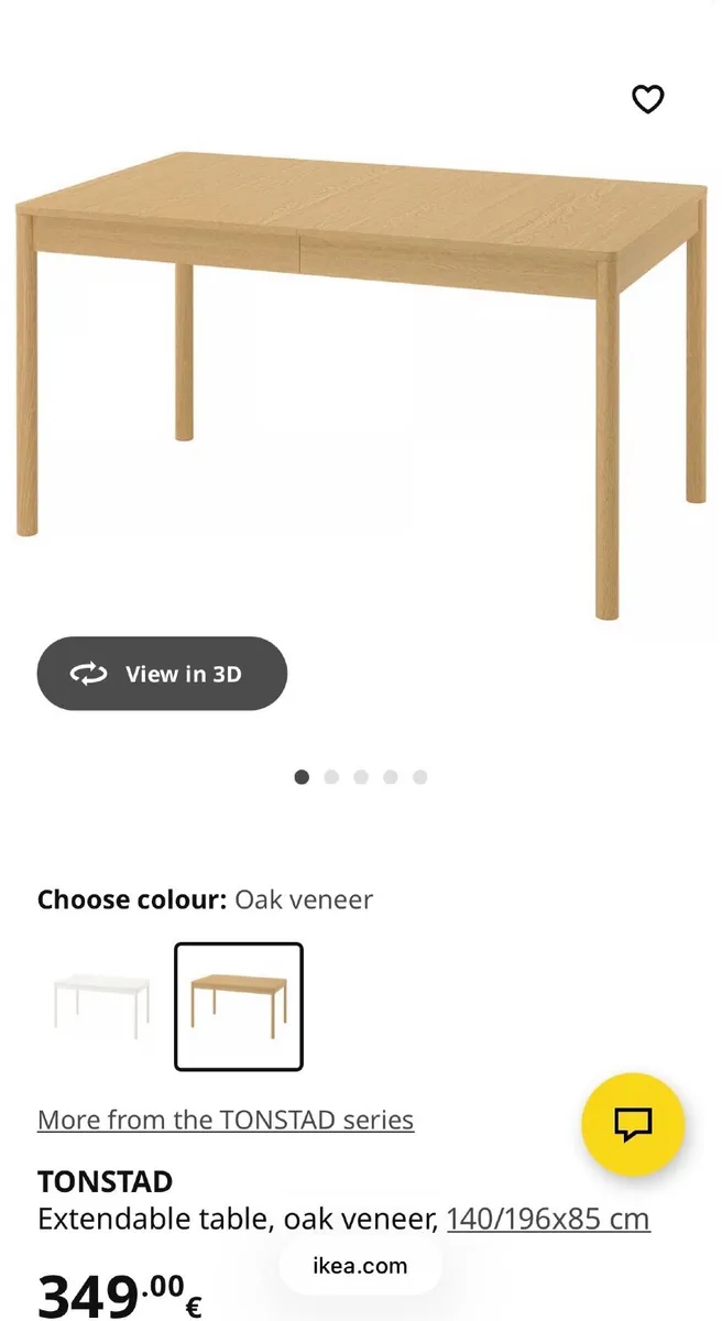 Dinning room table with benches & 2 chairs - Image 1