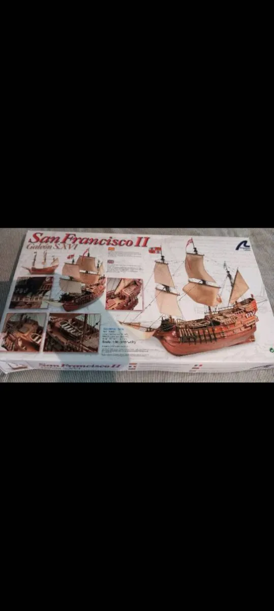 Premium wooden model ship kit - Image 1