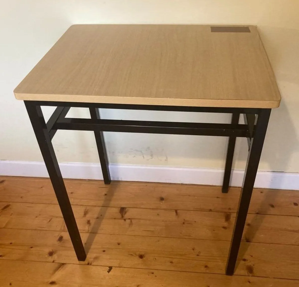 Bundle of 4 Modern Wood & Metal Tables - Image 2