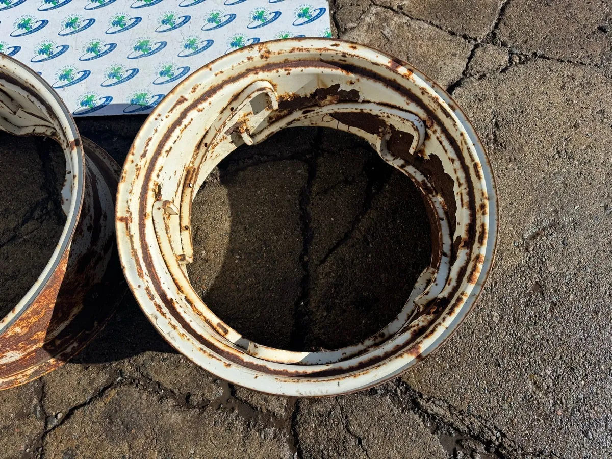 14x28 PAVT Rims To Suit Various Tractors - Image 3