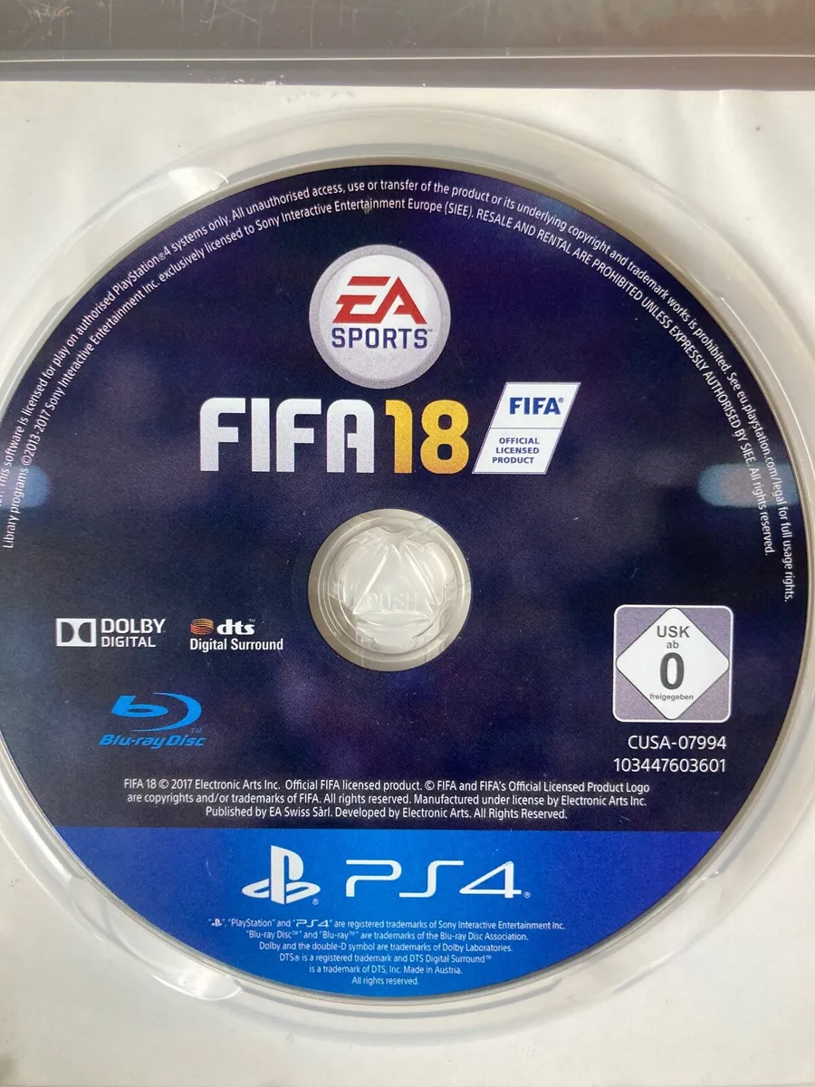 PS4 Games Bundle - Fifa 18 & 19 (disks only) - Image 3