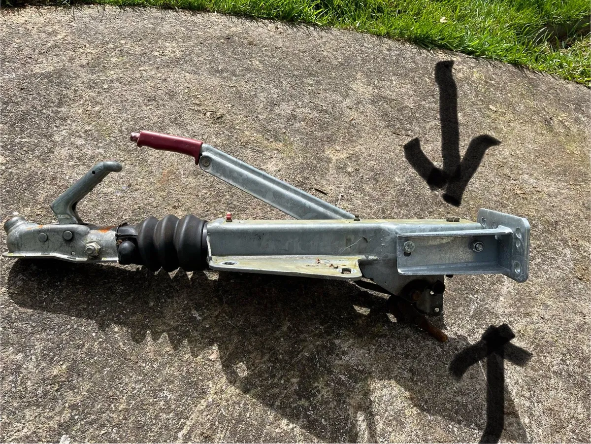 AL KO 161S trailer coupling tow hitch - Image 2
