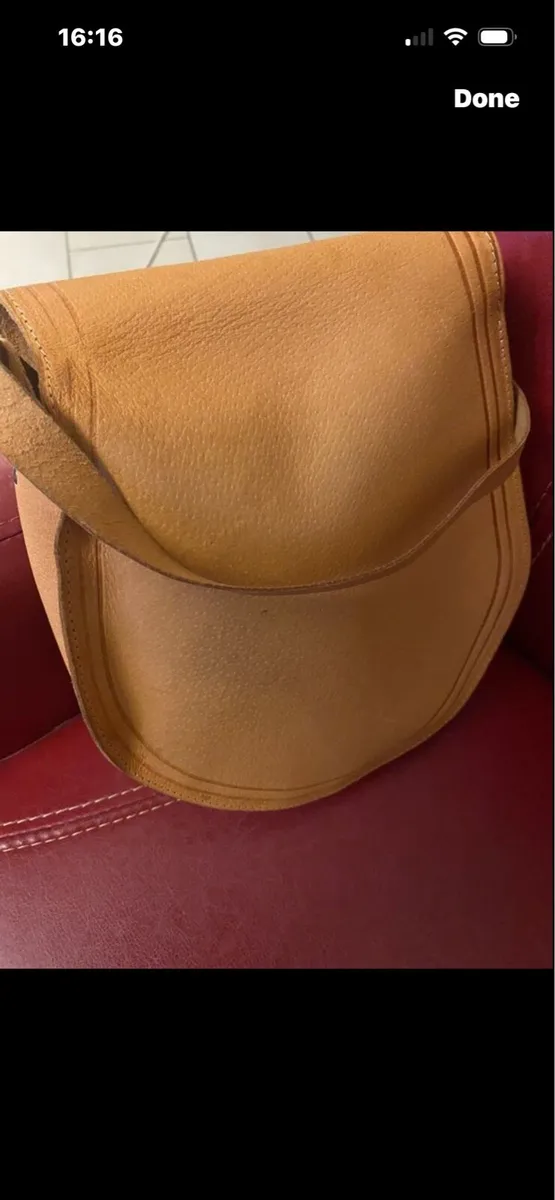 Leather Shoulder Bag - Image 3