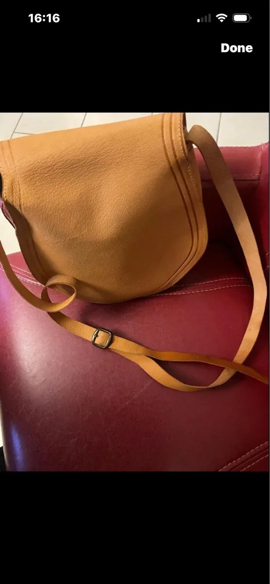Leather Shoulder Bag - Image 4