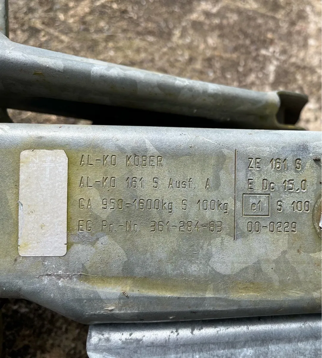 AL KO 161S trailer coupling tow hitch - Image 3