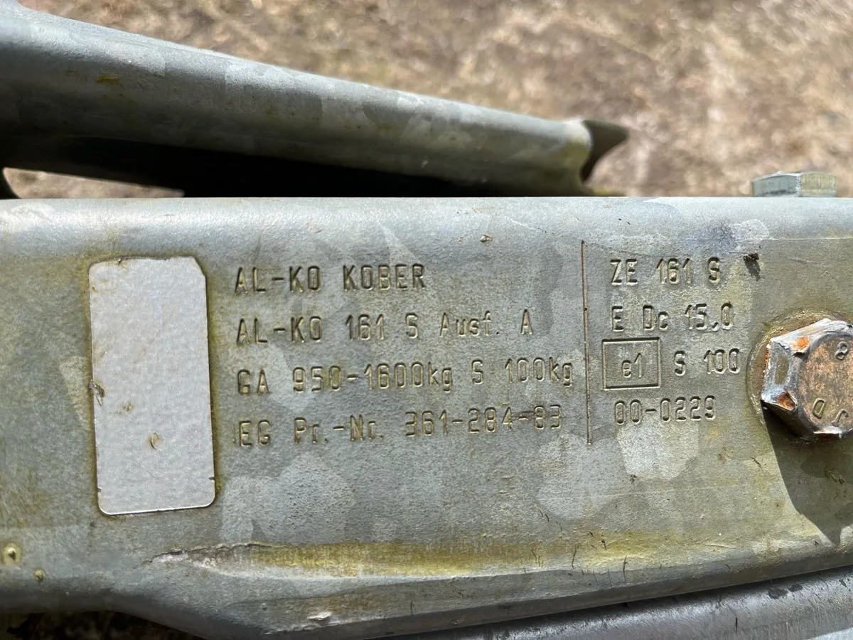 AL KO 161S trailer coupling tow hitch - Image 4
