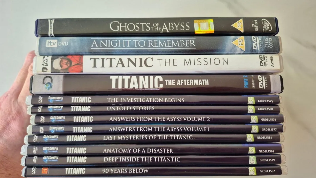 Titanic DVDs
