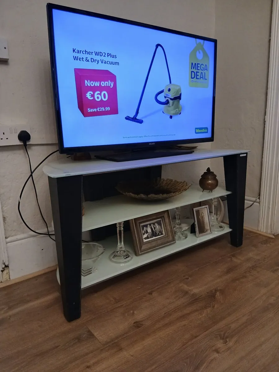 Large Nor Stone 110 cm wide luxury tv stand - Image 1