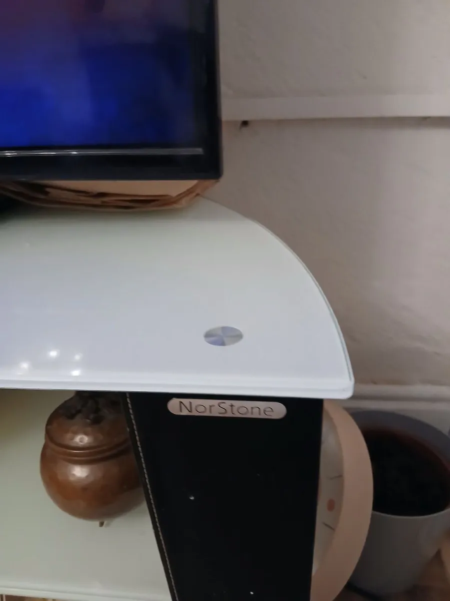 Large Nor Stone 110 cm wide luxury tv stand - Image 3