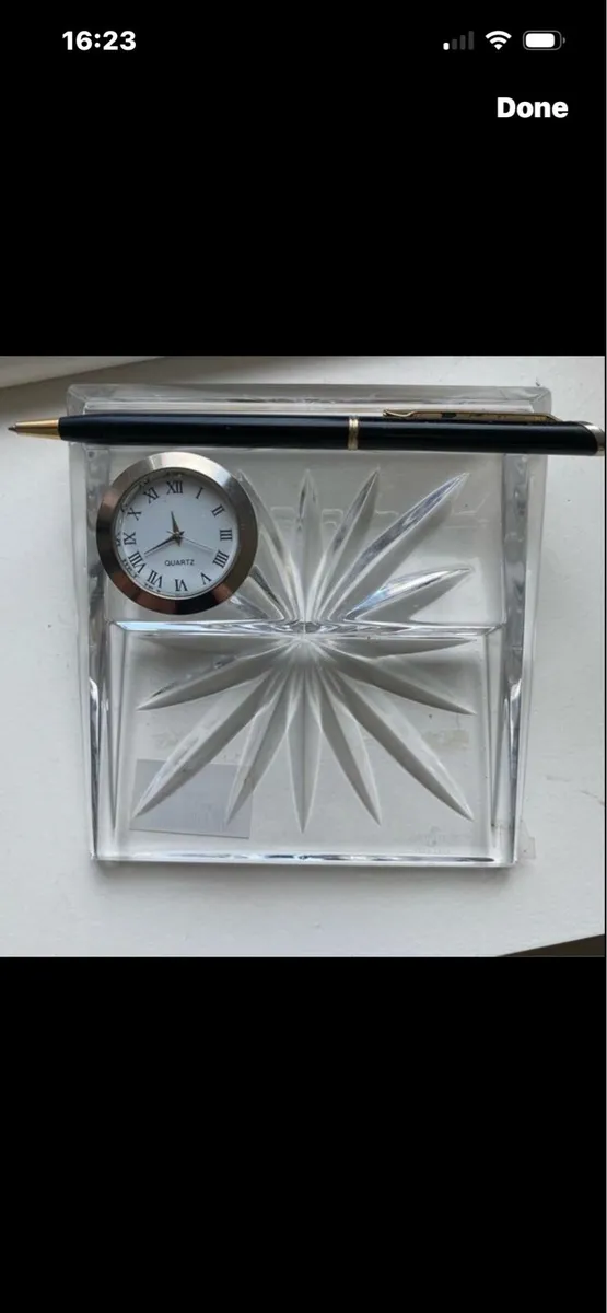 Waterford Crystal Desk clock - Image 3