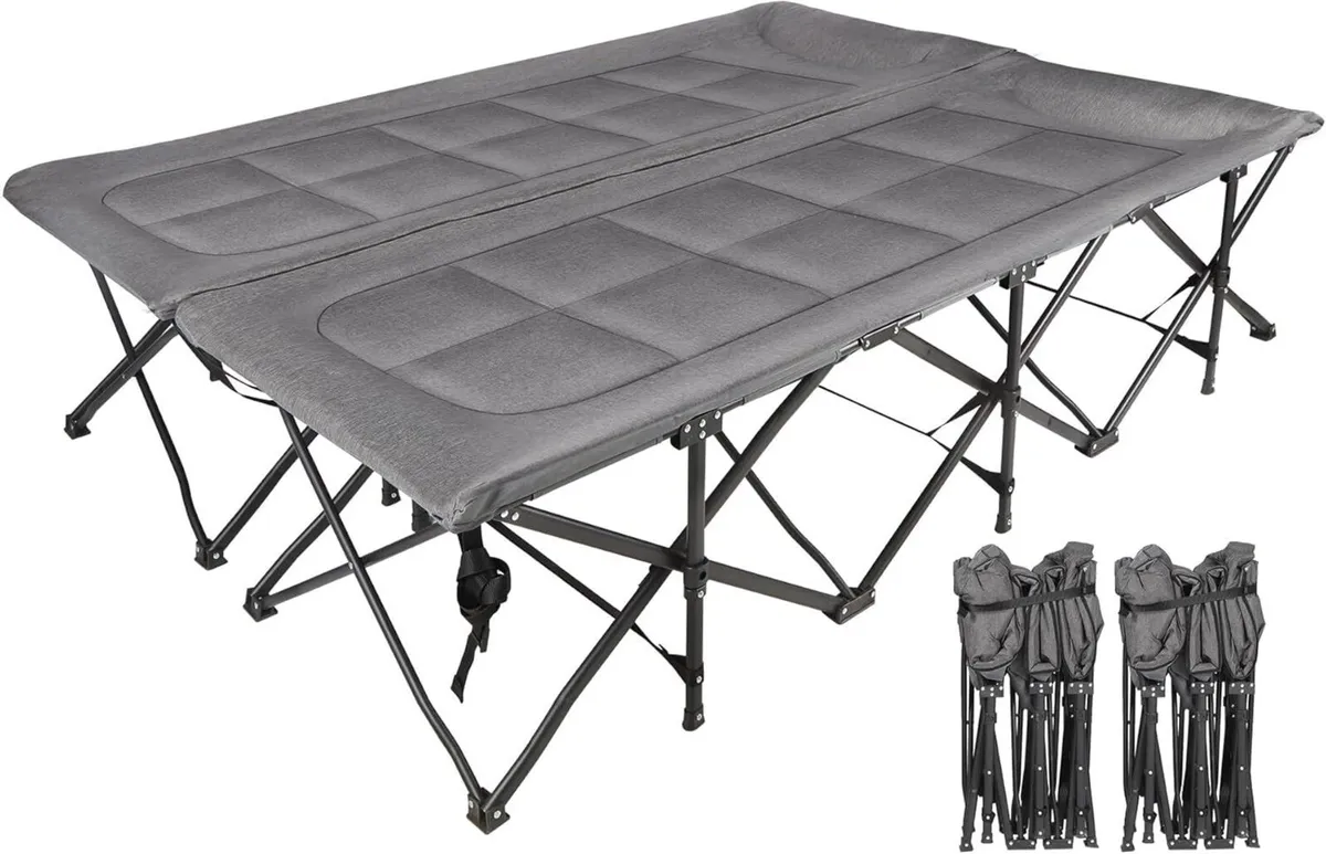 XXL Oversized Camp Bed for adults 500lbs with - Image 1