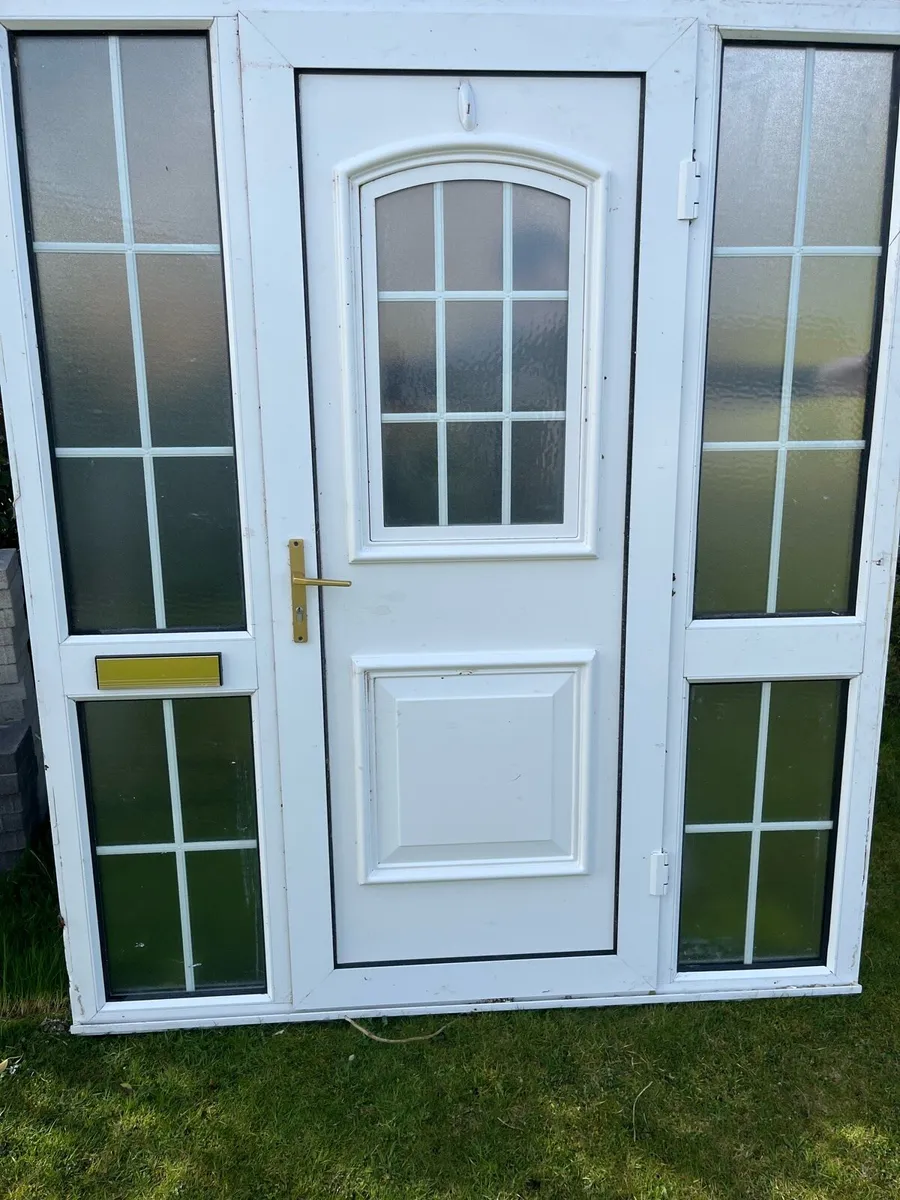 PVC front door - Image 1