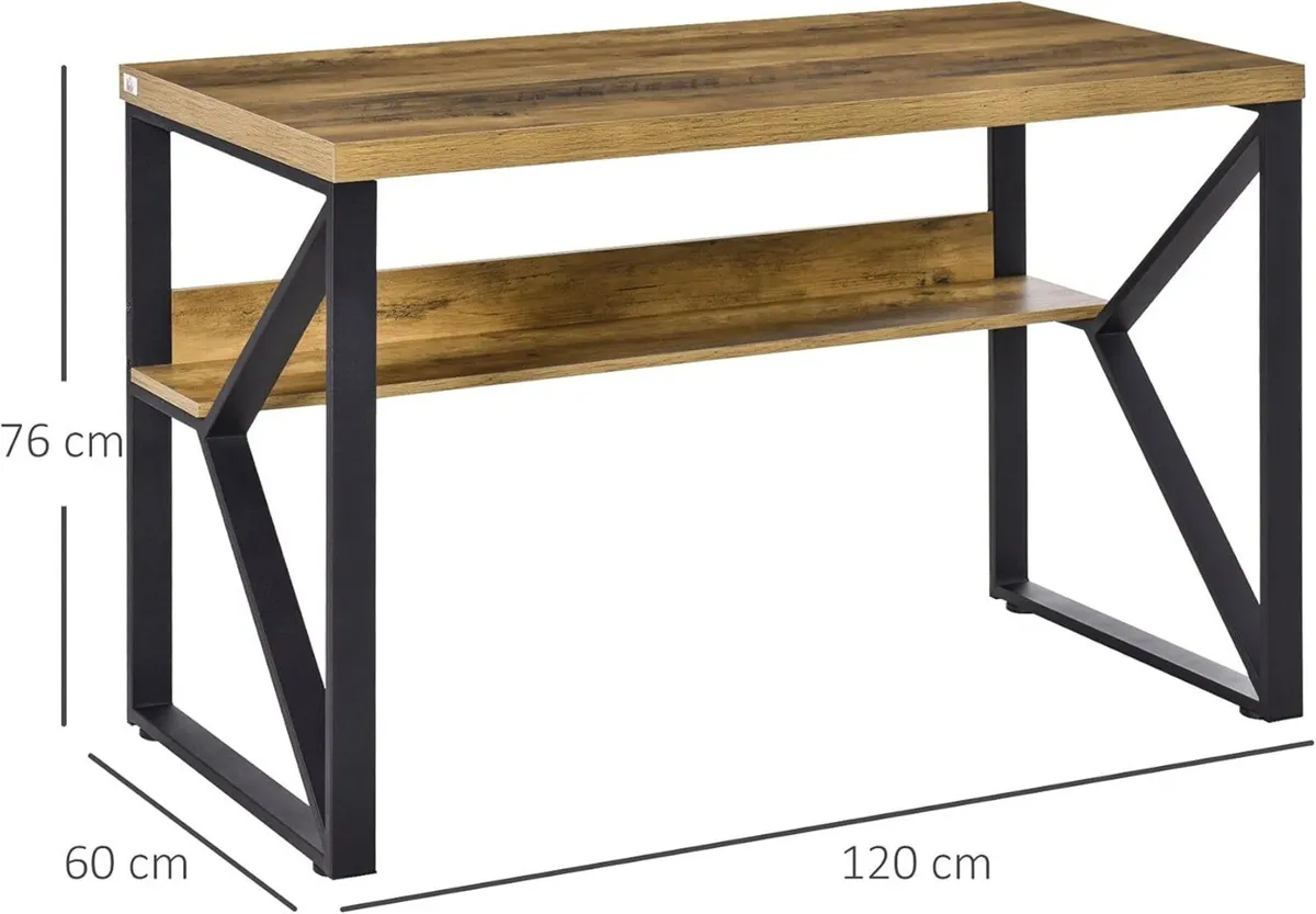 Computer Desk Writing Home Office PC Laptop - Image 3