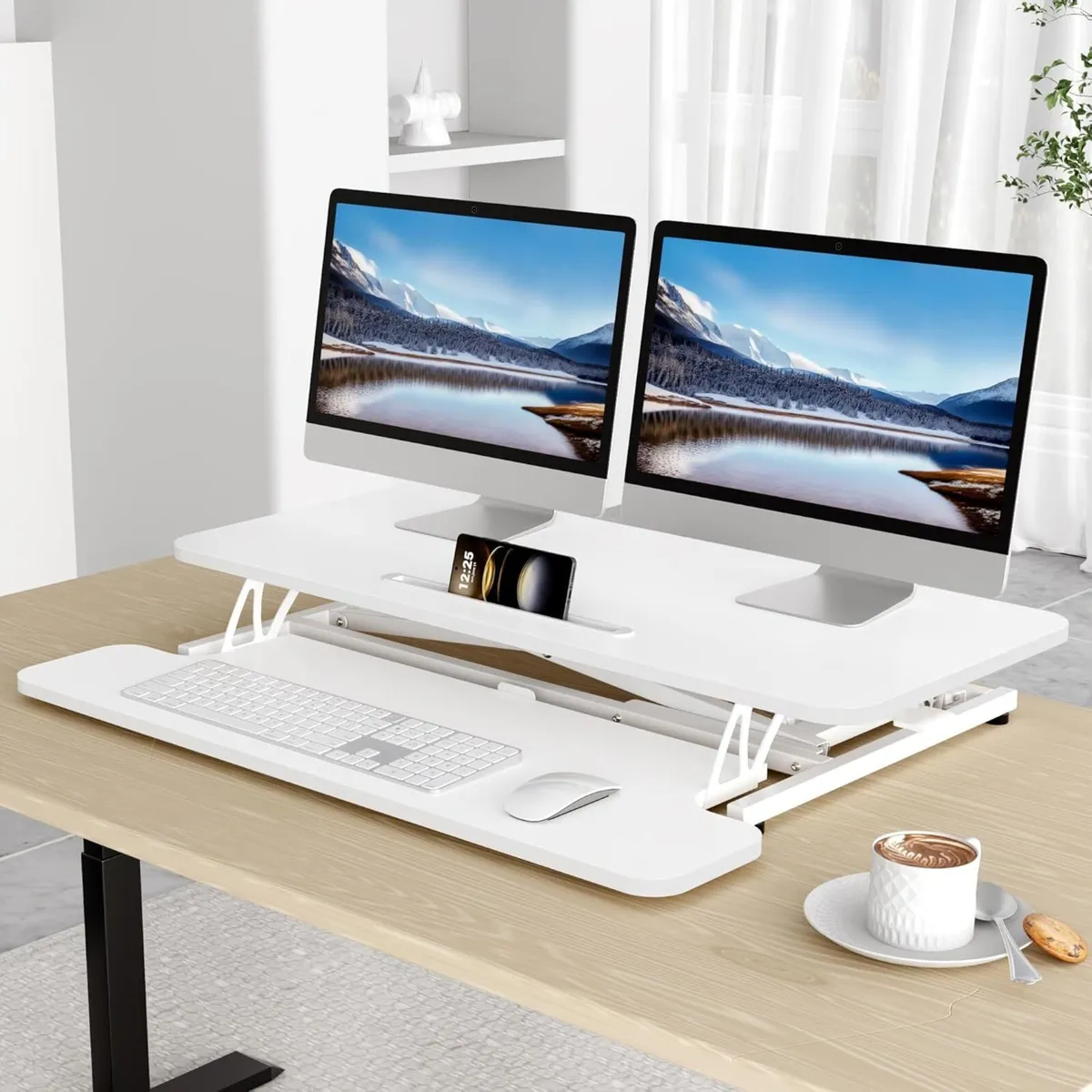 Standing Desk Converter 36/91cm Wide Height - Image 2