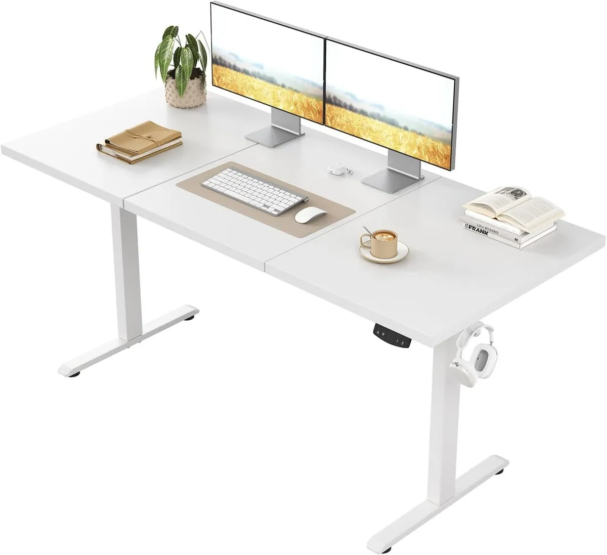 Height-Adjustable Desk Electric Sit-Stand Office - Image 1