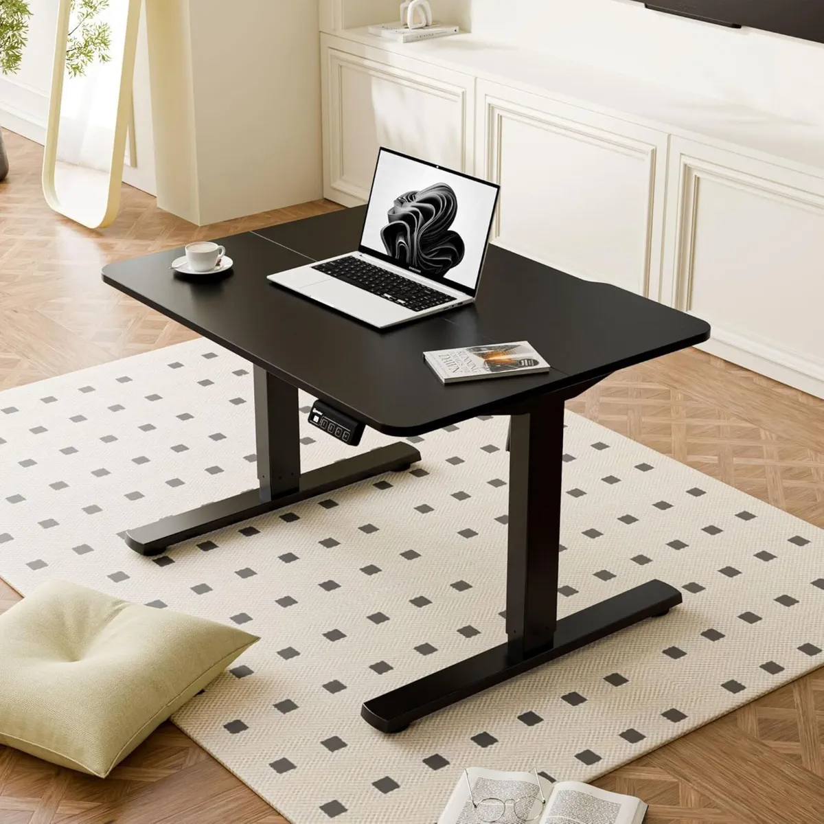 Small Standing Desk 80x60 cm Low Height 48-75 - Image 2