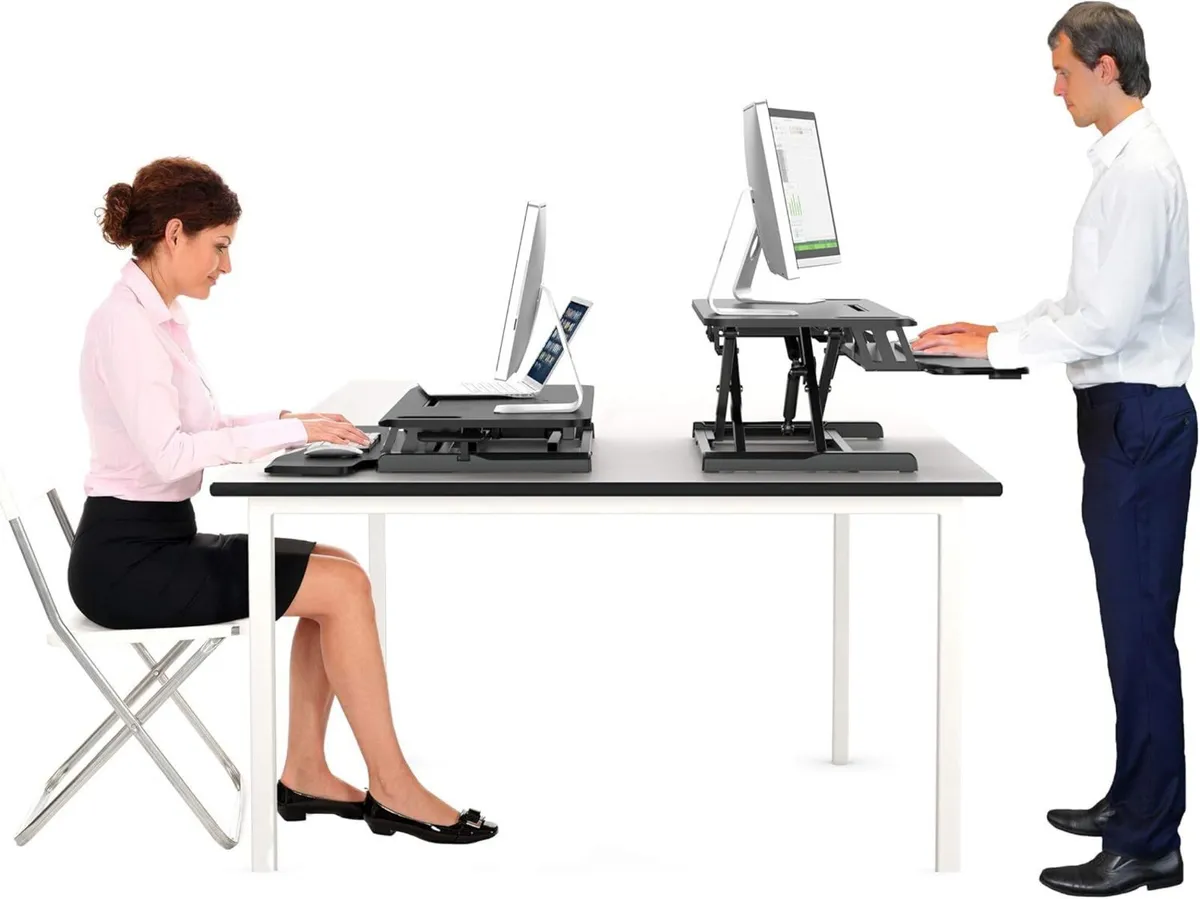 Standing Desk Converter – Height Adjustable Sit - Image 3
