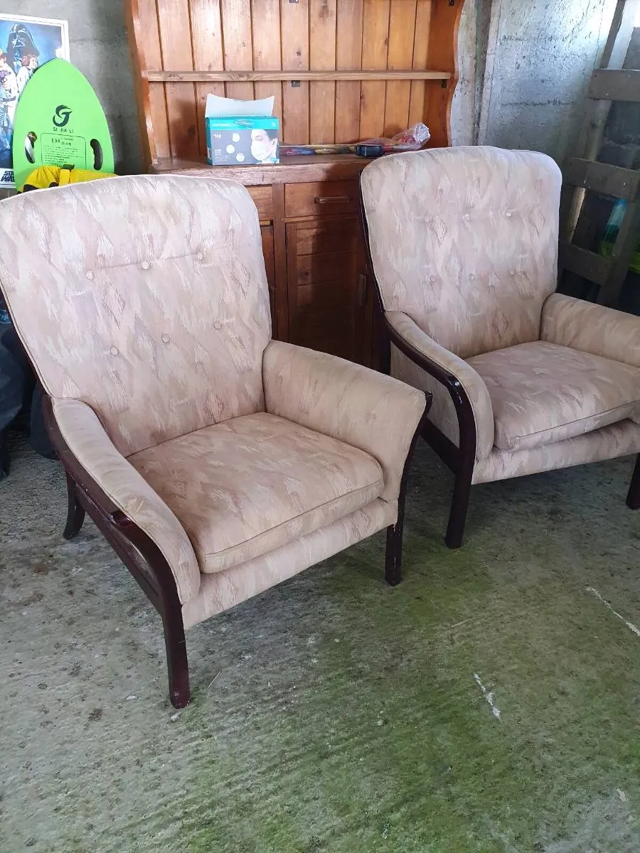 Vintage Armchairs - Image 1
