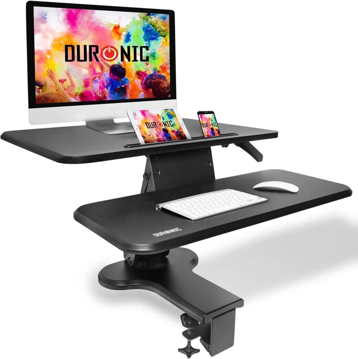 Standing Desk Converter DM05D13 Adjustable Sit - Image 1