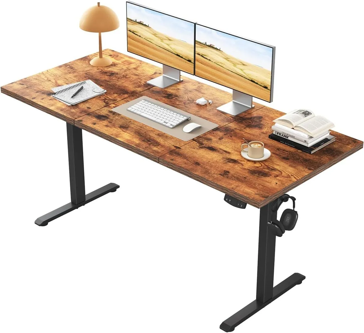 Height-Adjustable Desk Electric Sit-Stand Office - Image 1
