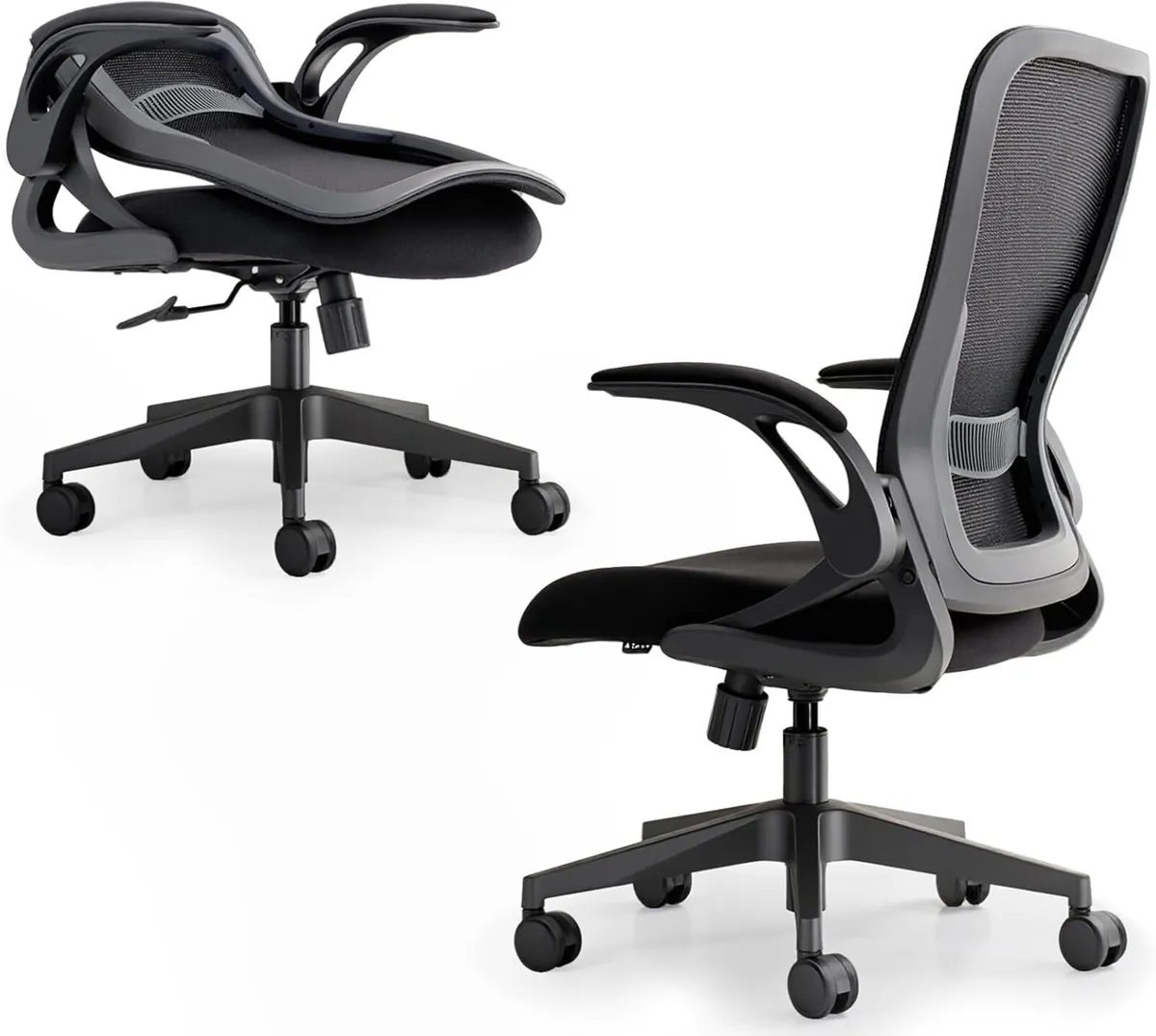 Model U Folding Office Chair for Small Spaces - Image 1