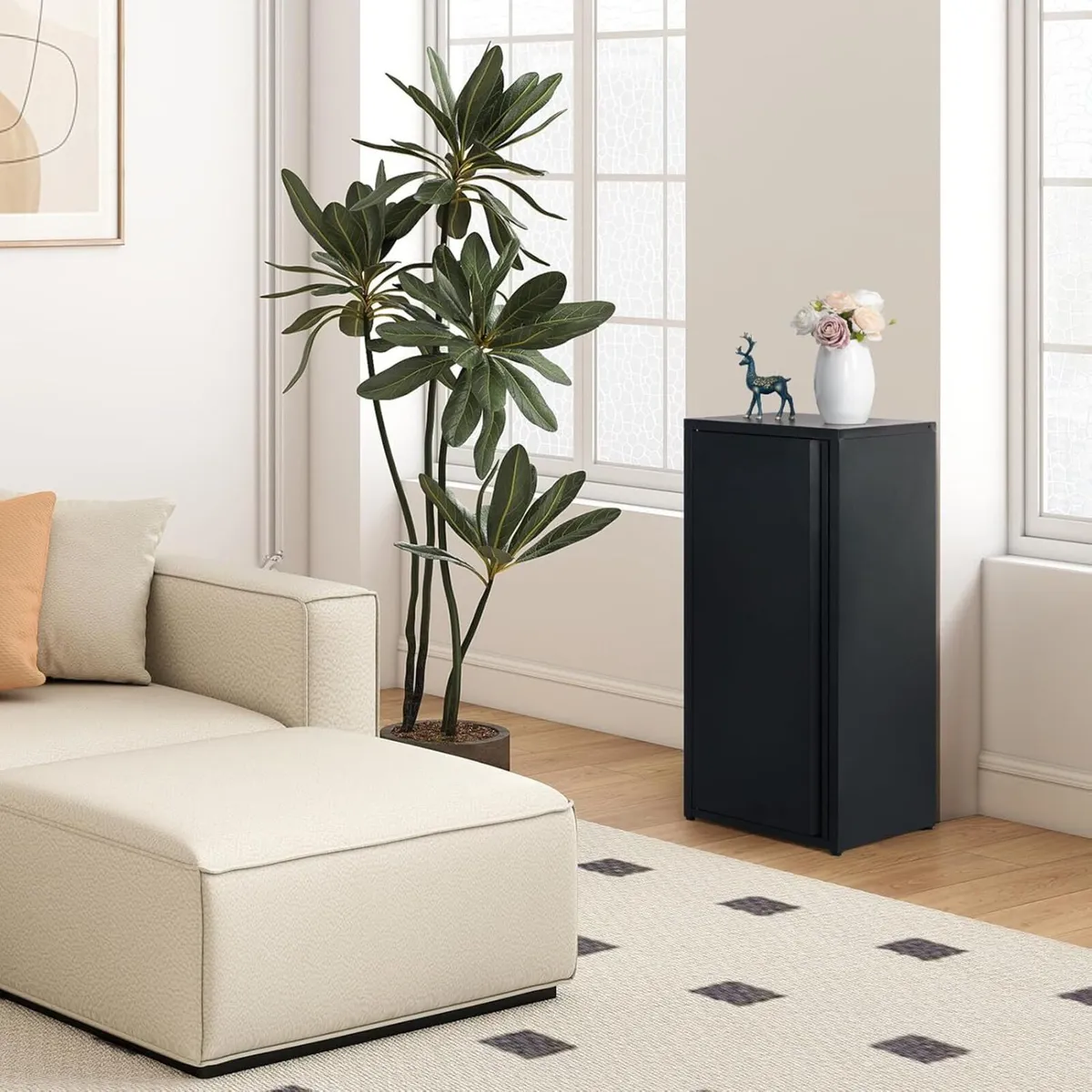 Metal Storage Cabinet One Door Hallway Side - Image 2