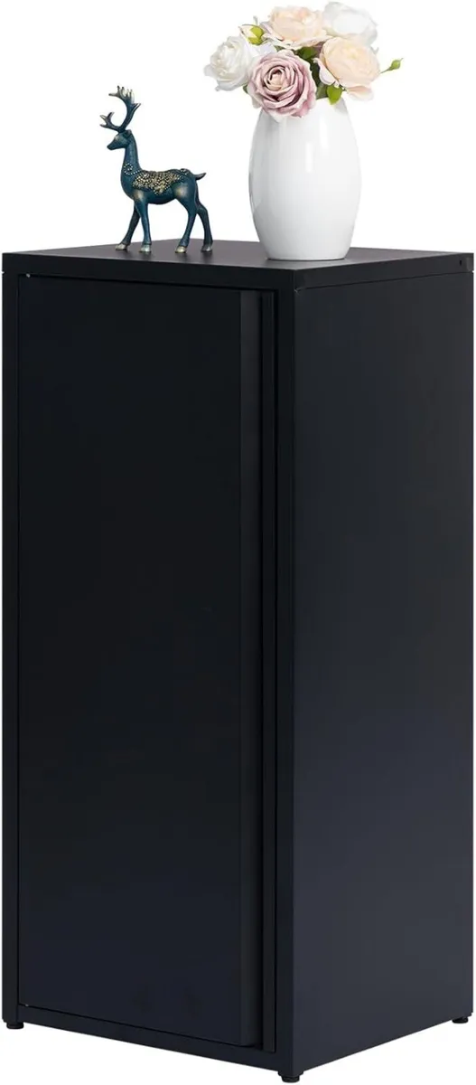 Metal Storage Cabinet One Door Hallway Side - Image 4