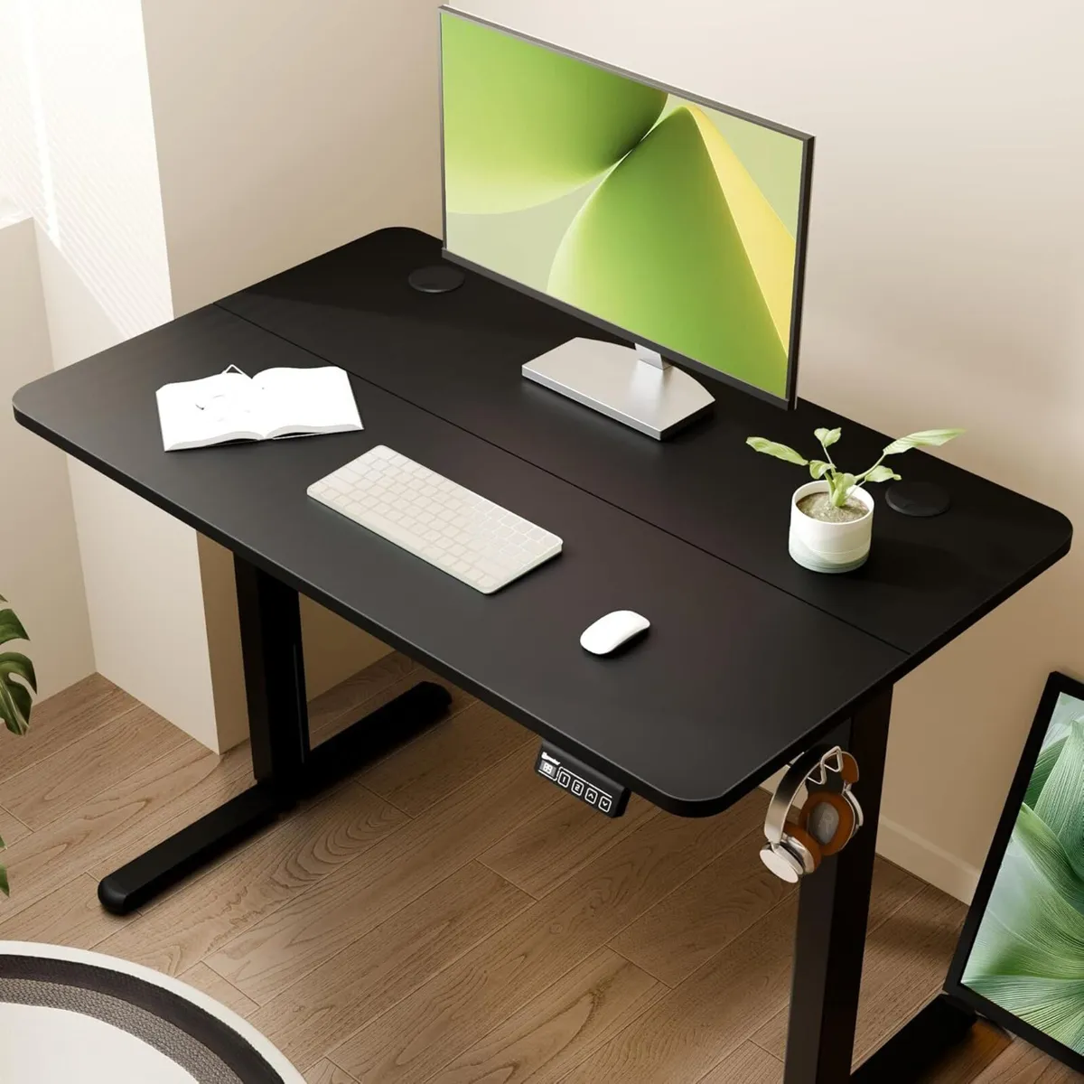 Small Standing Desk 100x60cm Height Adjustable - Image 2