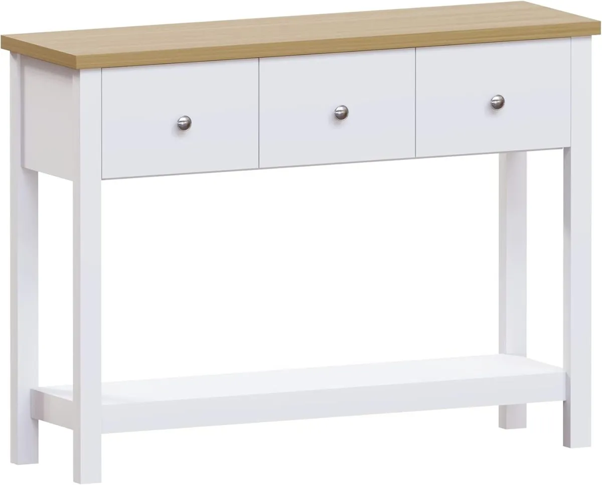 Arlington Console Table Shelf Hallway Side End - Image 1