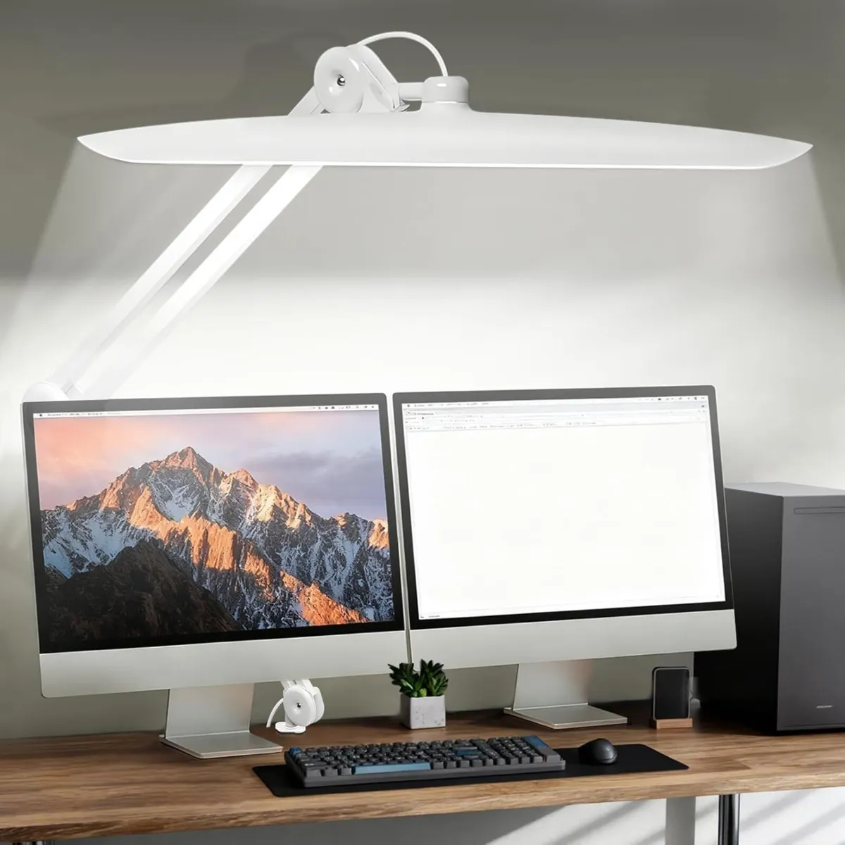 20 LED Desk Lamp with Clamp 24W CCT Adjustable - Image 1