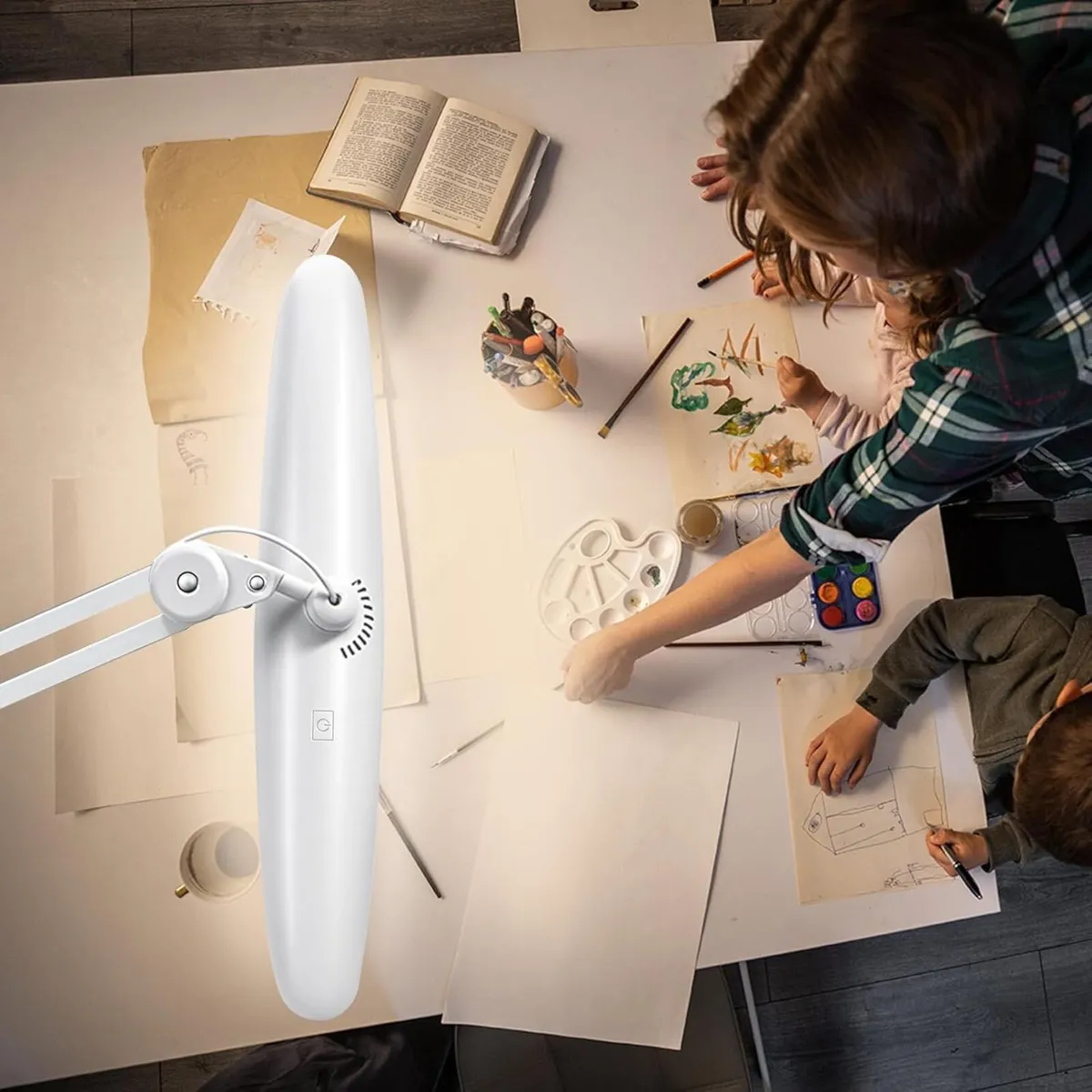 20 LED Desk Lamp with Clamp 24W CCT Adjustable - Image 4