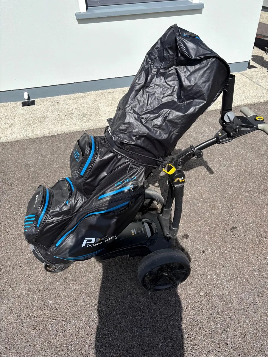 Electric Golf trolley & waterproof bag - Image 1