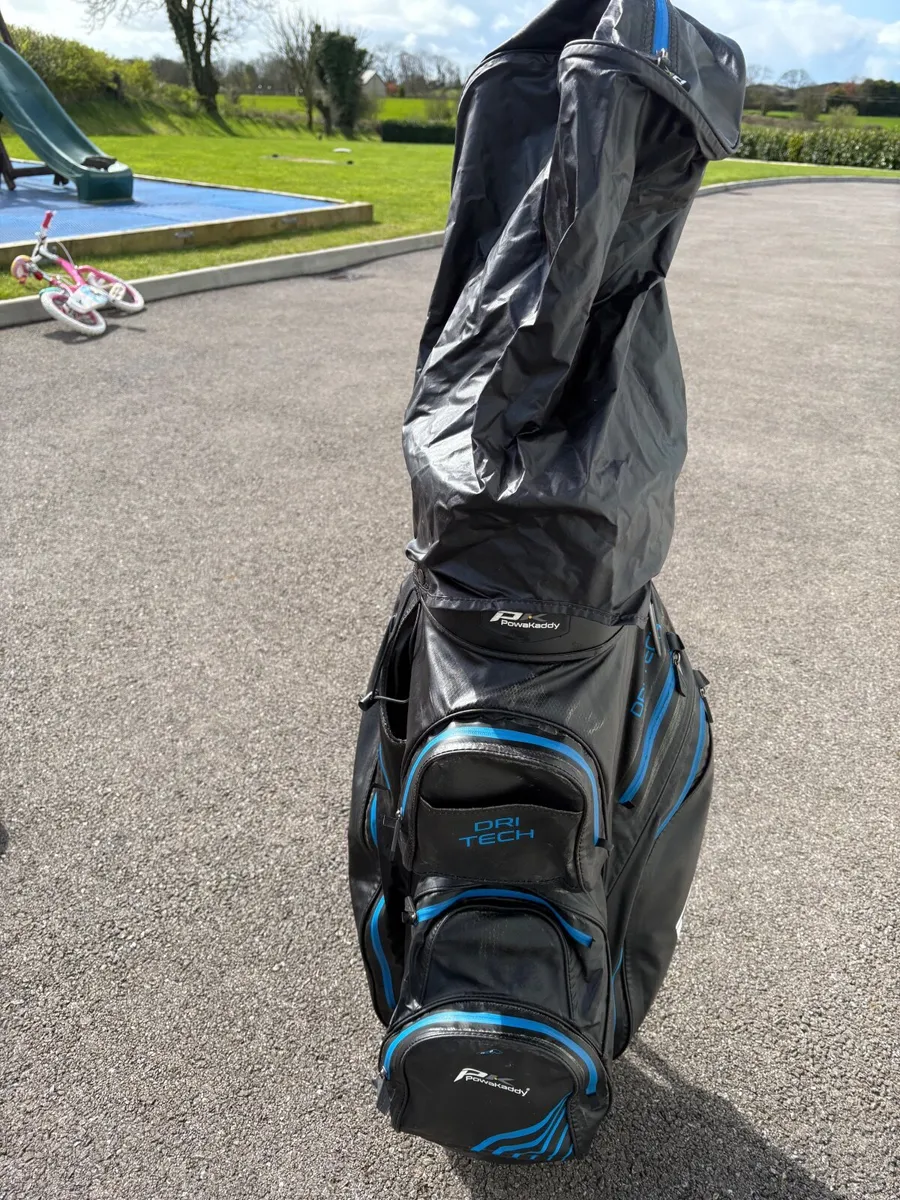 Electric Golf trolley & waterproof bag - Image 4