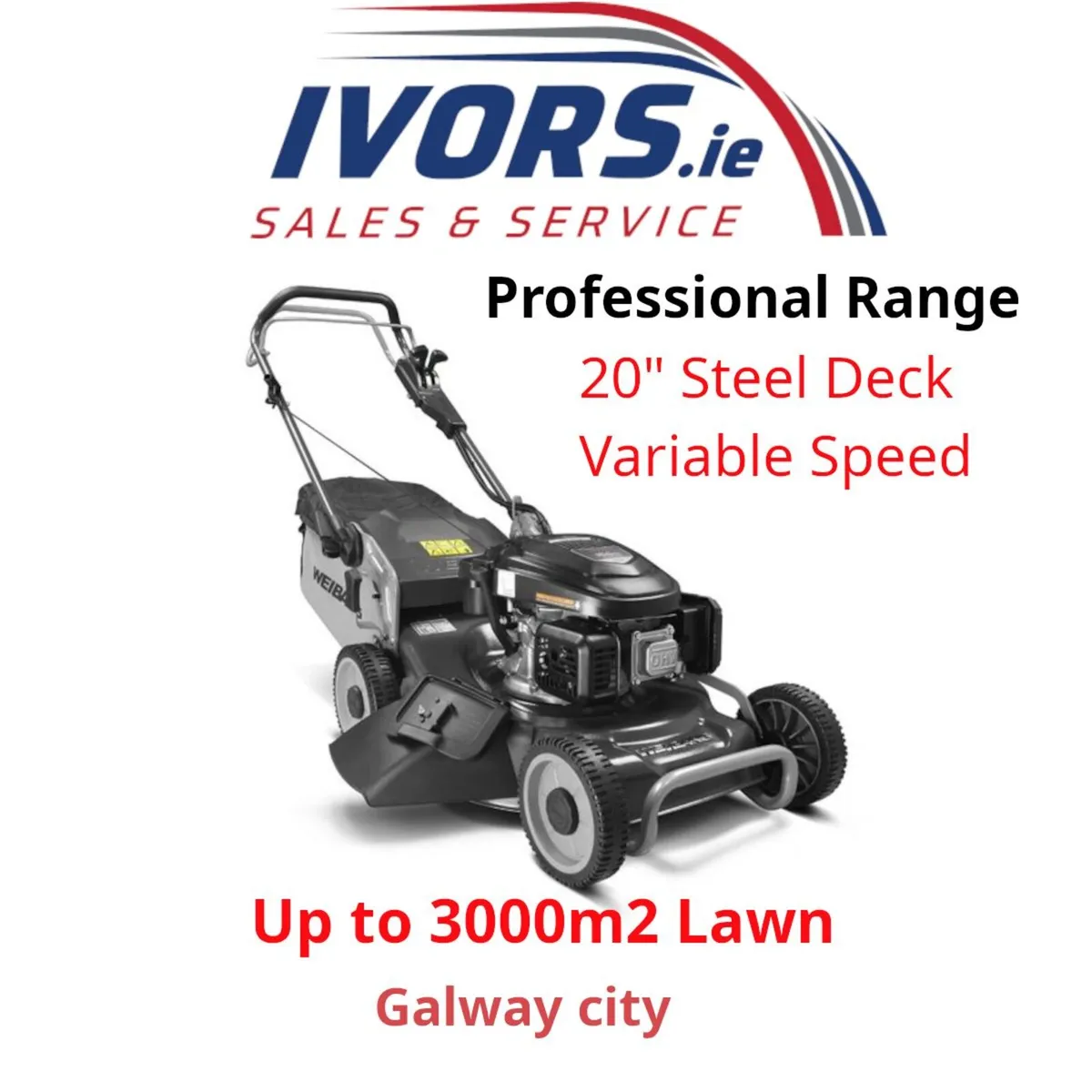 20" Weibang Pro Lawnmower (2 Year Warranty!)